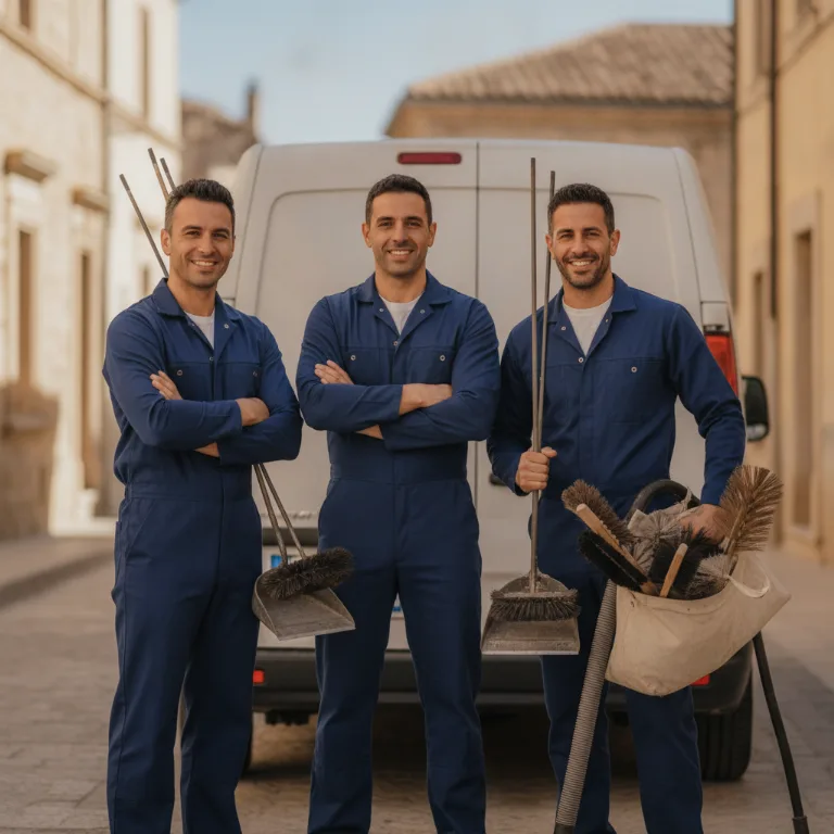 Deshollinador equipo en Sanlucar de Barrameda